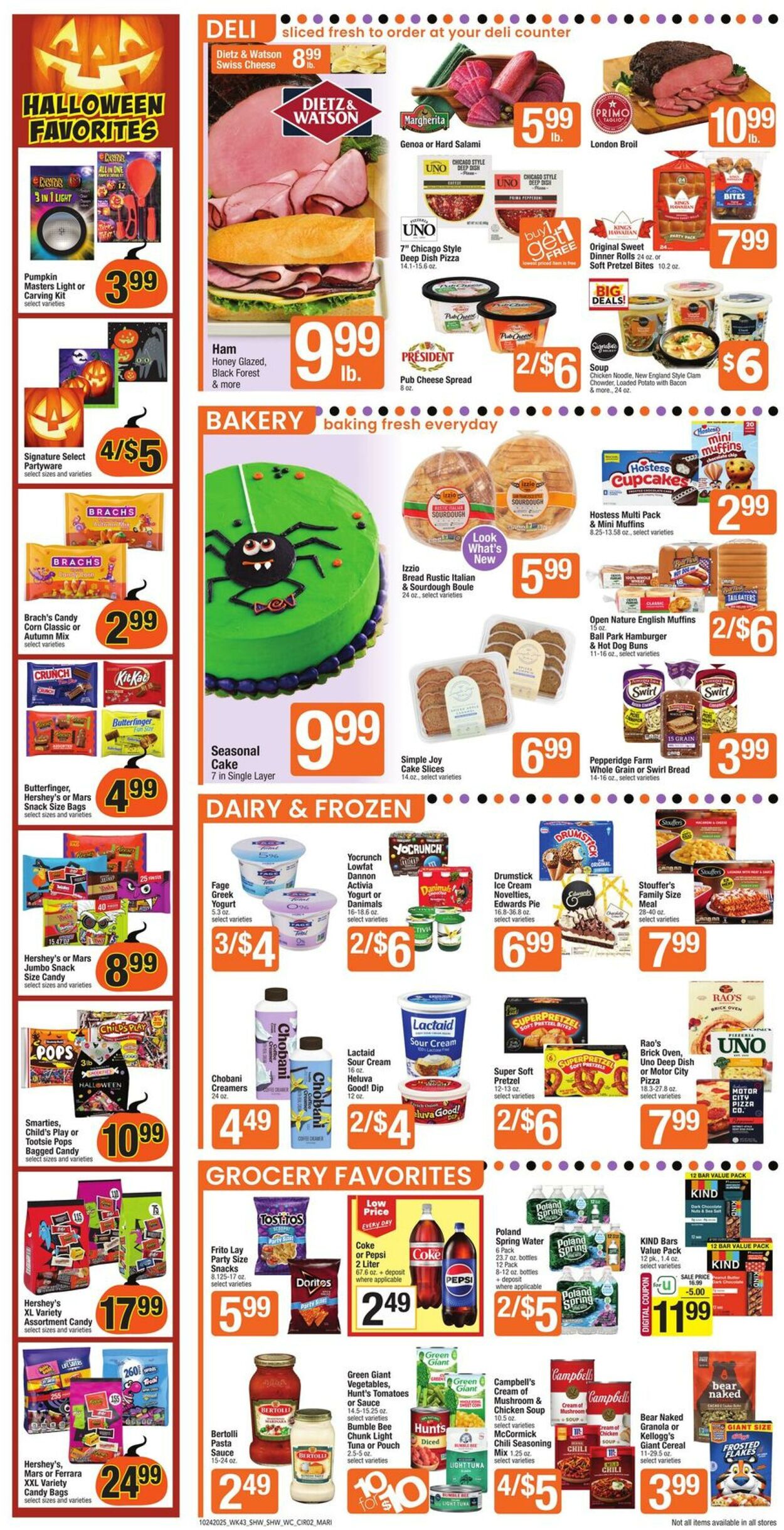 Weekly ad Shaws 10/24/2025 - 10/30/2025