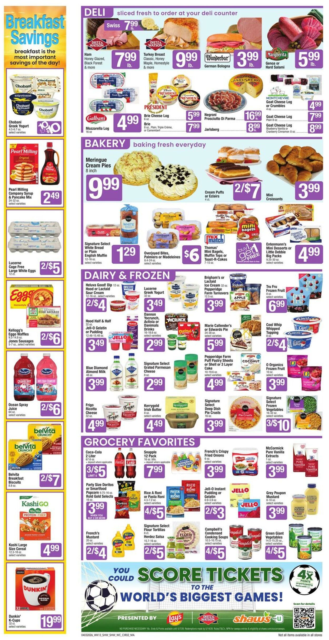 Weekly ad Shaws 04/03/2026 - 04/09/2026