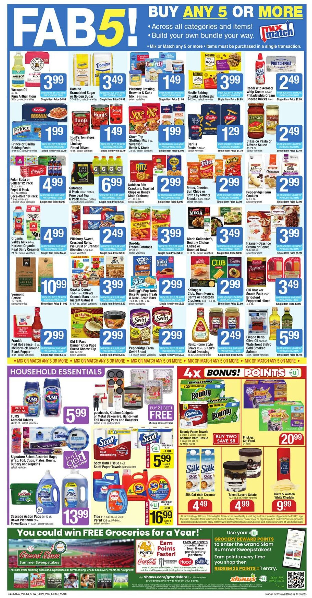 Weekly ad Shaws 04/03/2026 - 04/09/2026