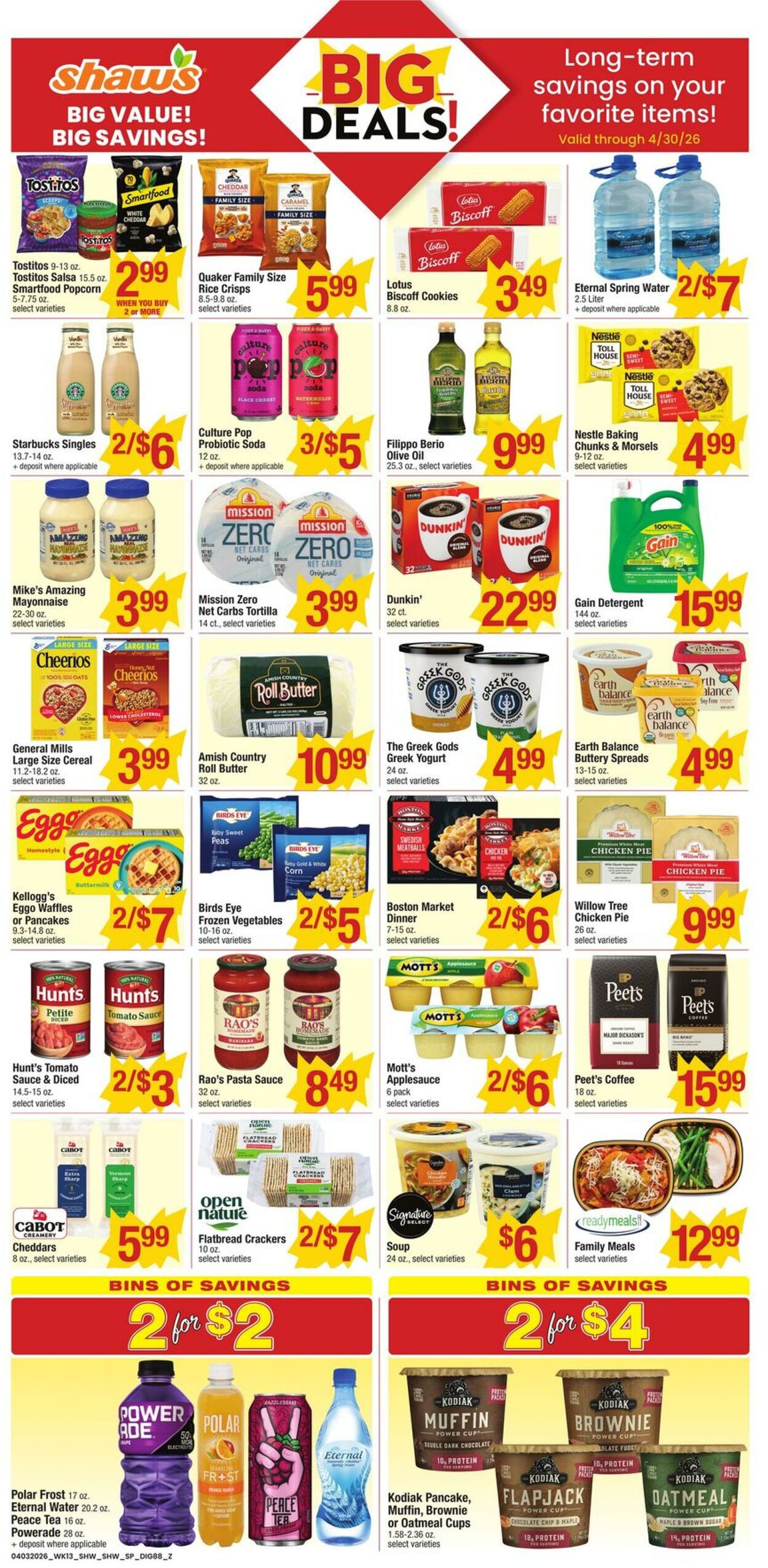 Weekly ad Shaws 04/03/2026 - 04/09/2026