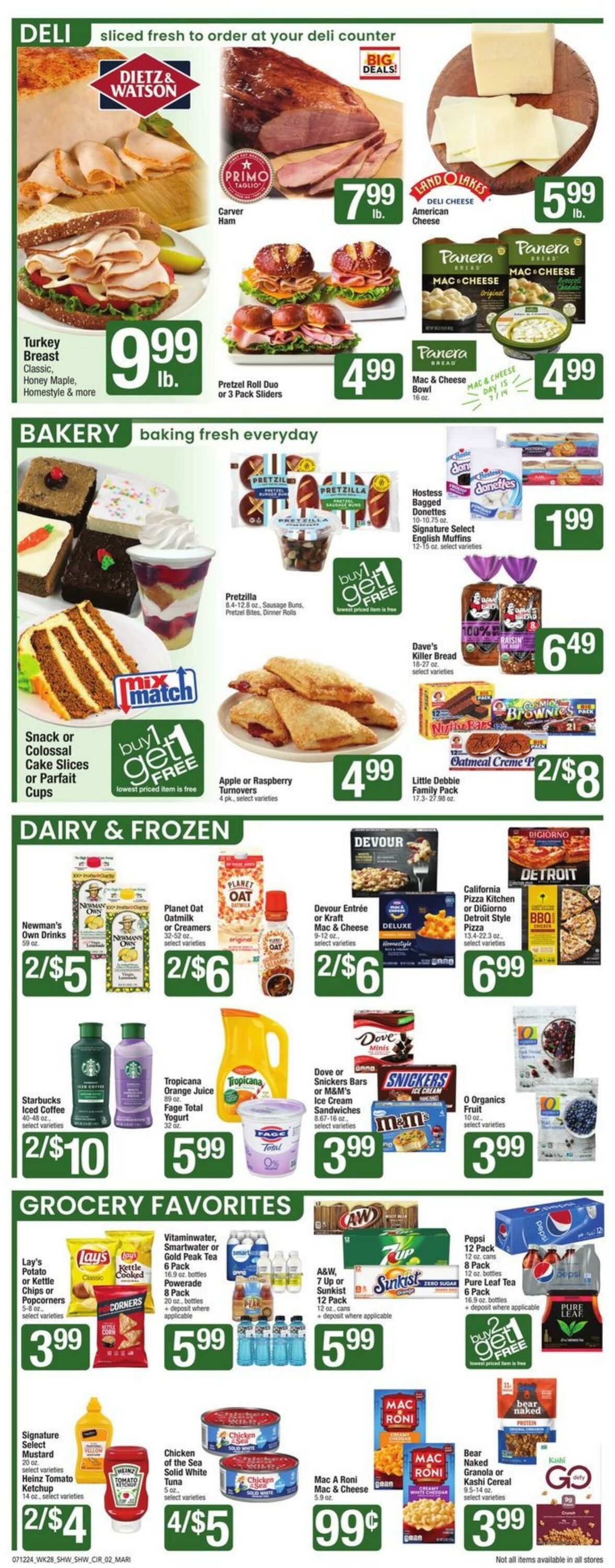 Weekly ad Shaws 07/12/2024 - 07/18/2024