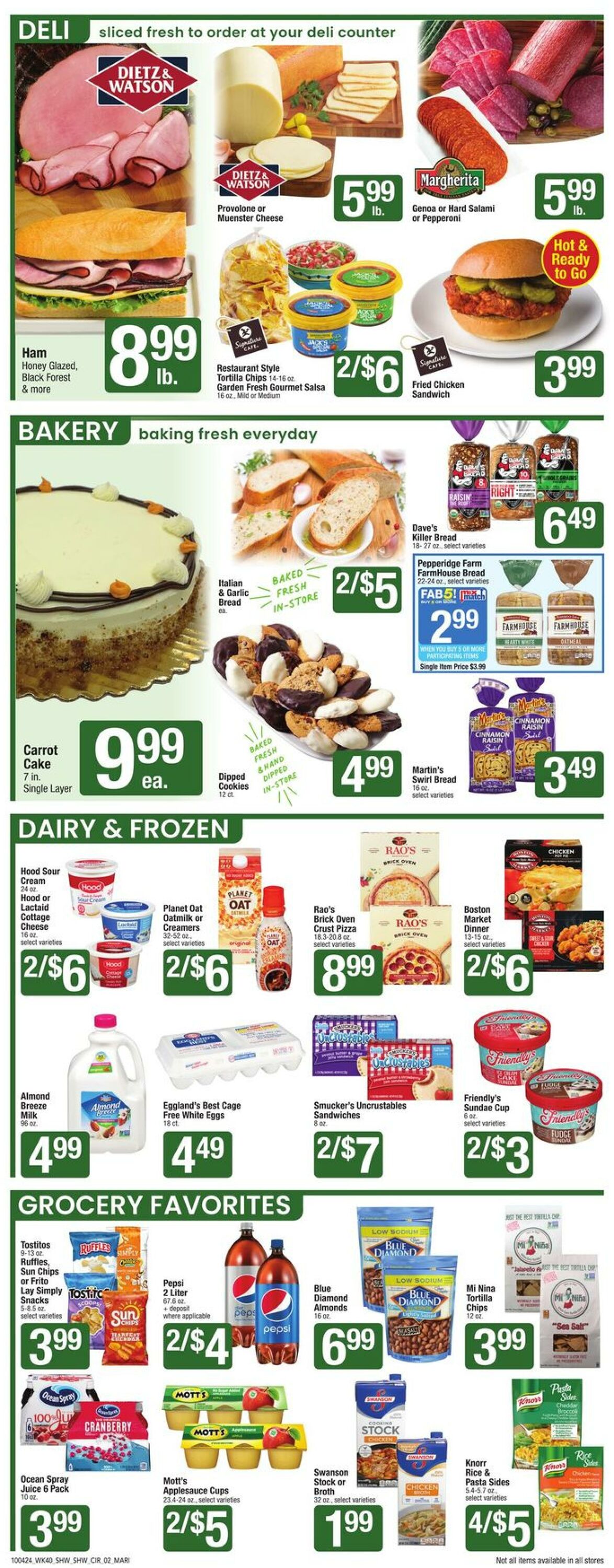 Weekly ad Shaws 10/04/2024 - 10/10/2024