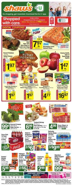 Weekly ad Shaws 06/12/2024 - 07/11/2024