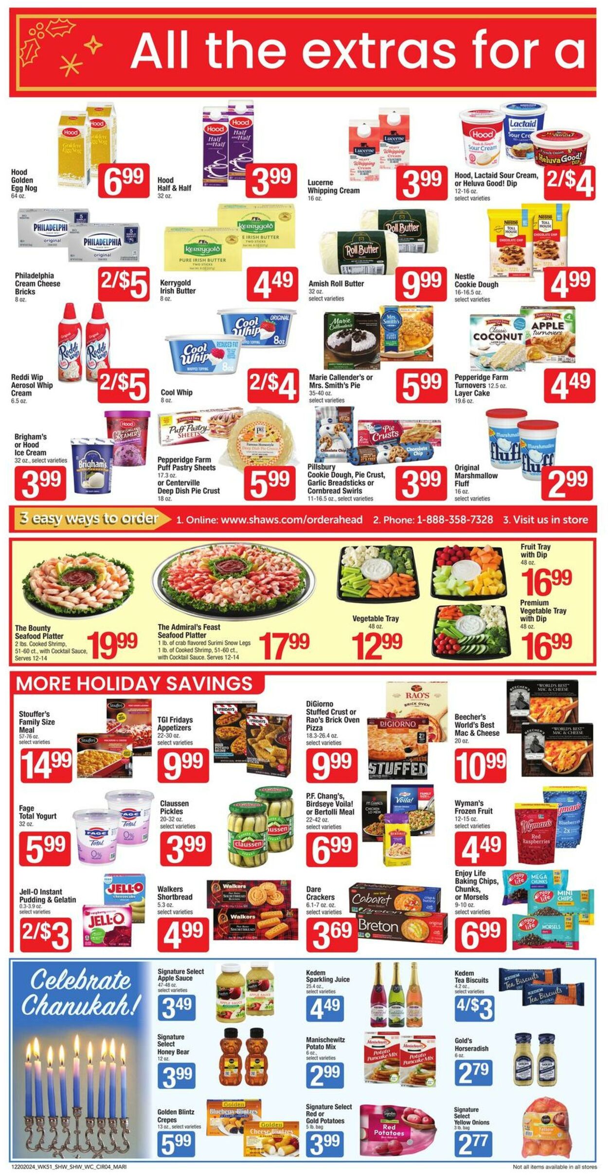 Weekly ad Shaws 12/20/2024 - 12/26/2024