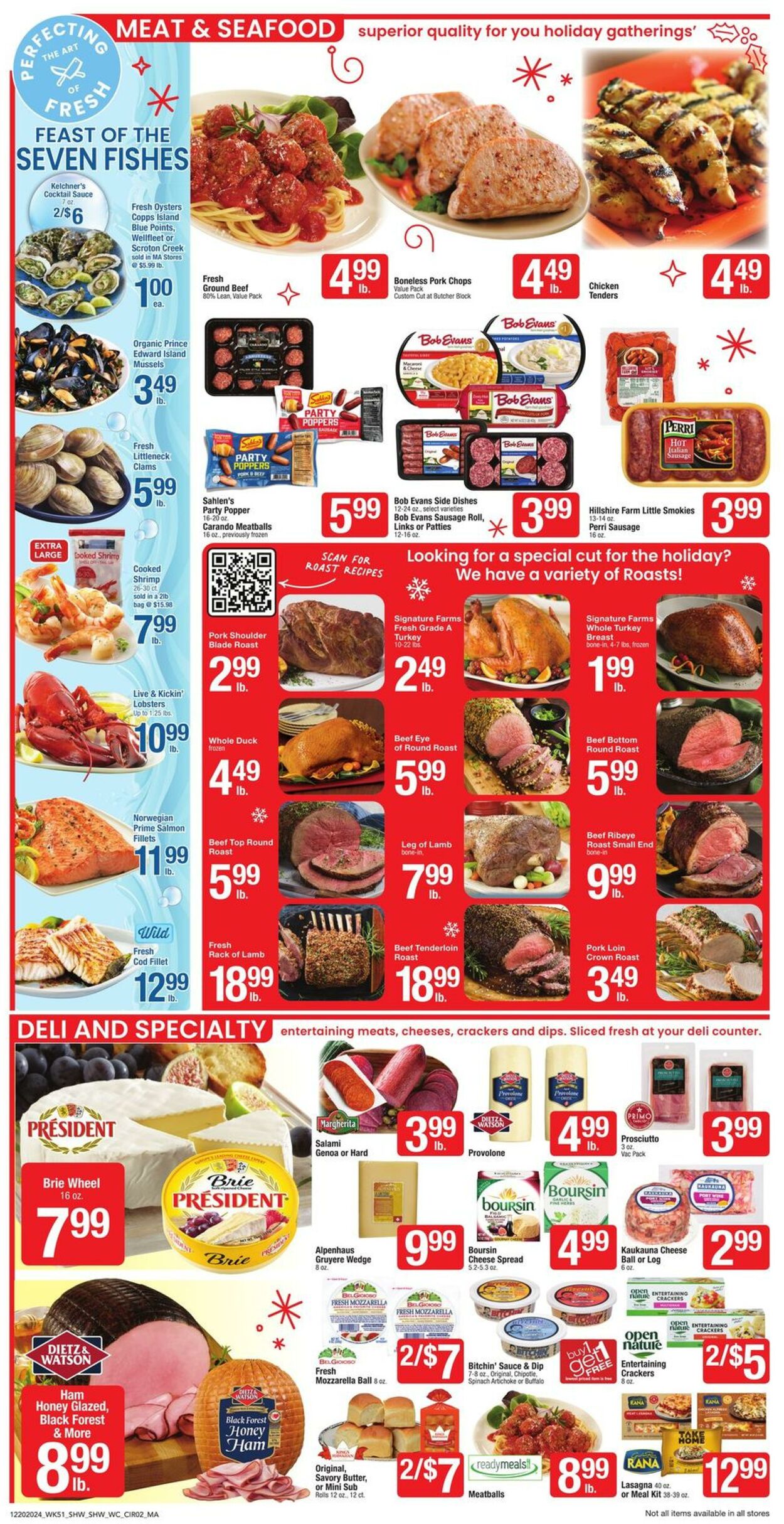 Weekly ad Shaws 12/20/2024 - 12/26/2024