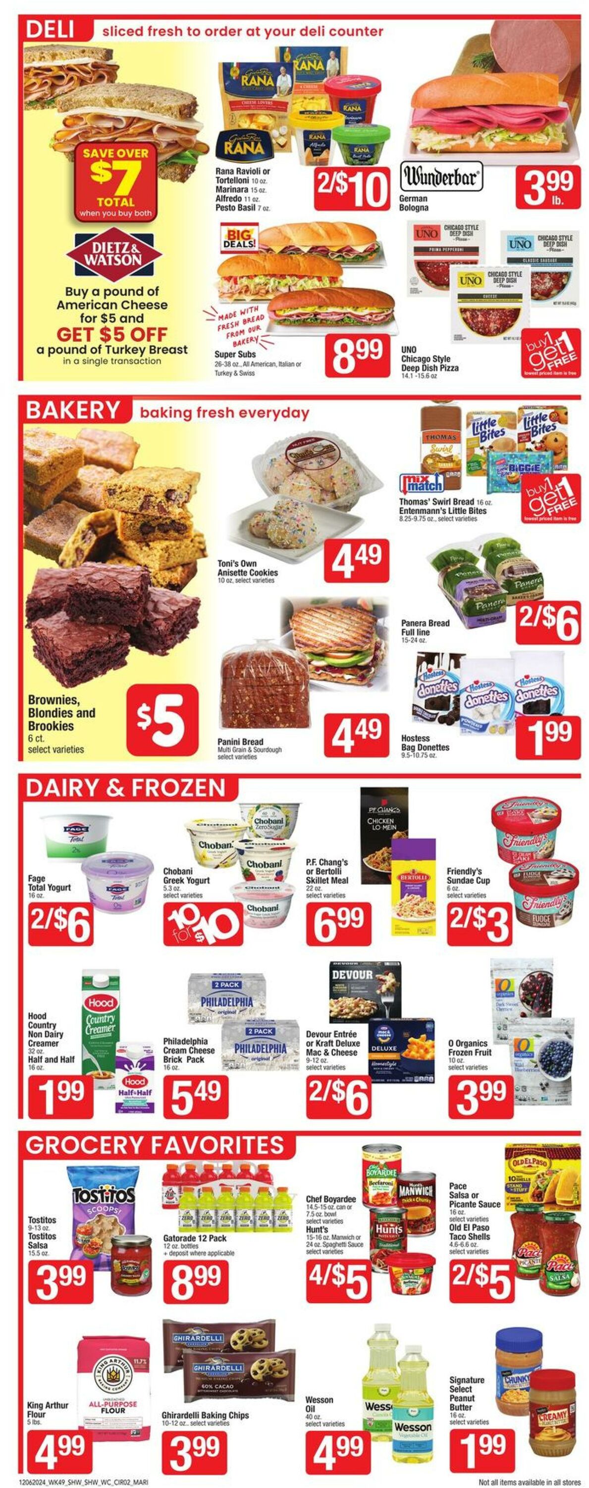 Weekly ad Shaws 12/06/2024 - 12/12/2024