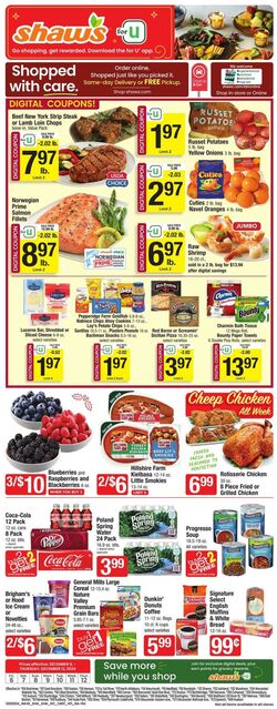 Weekly ad Shaws 12/11/2024 - 01/09/2025