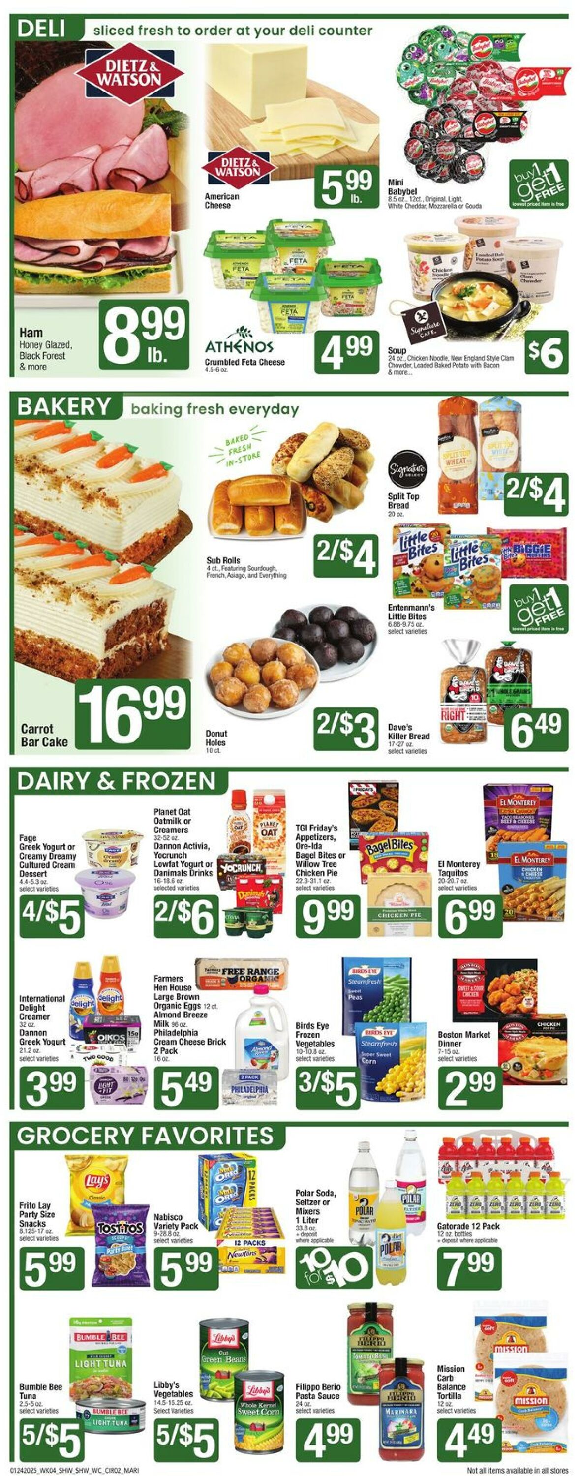 Weekly ad Shaws 01/24/2025 - 01/30/2025