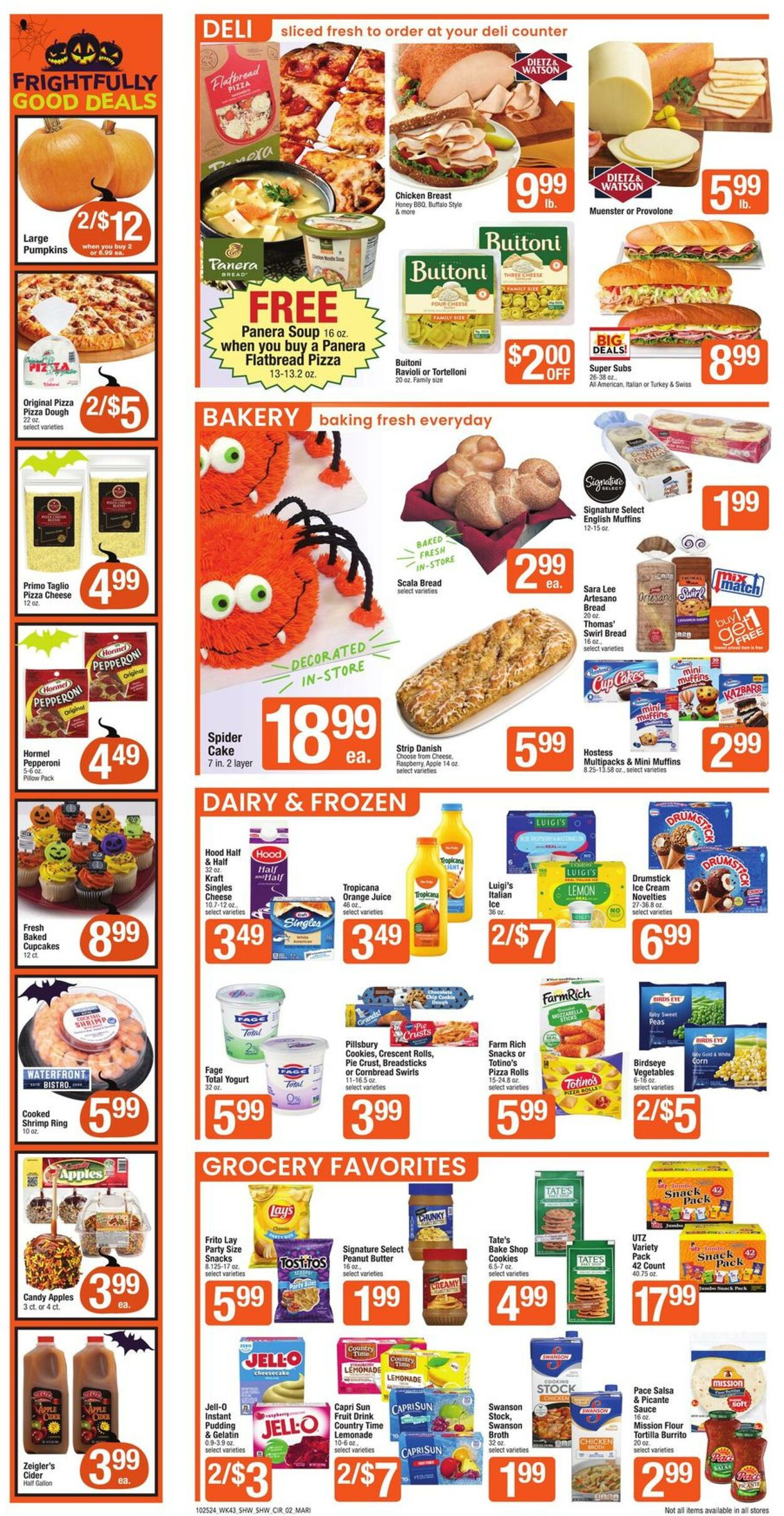 Weekly ad Shaws 10/25/2024 - 10/31/2024