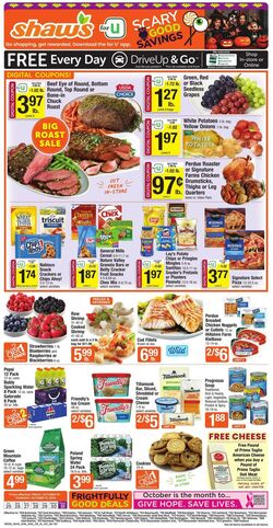 Weekly ad Shaws 10/11/2024 - 10/17/2024