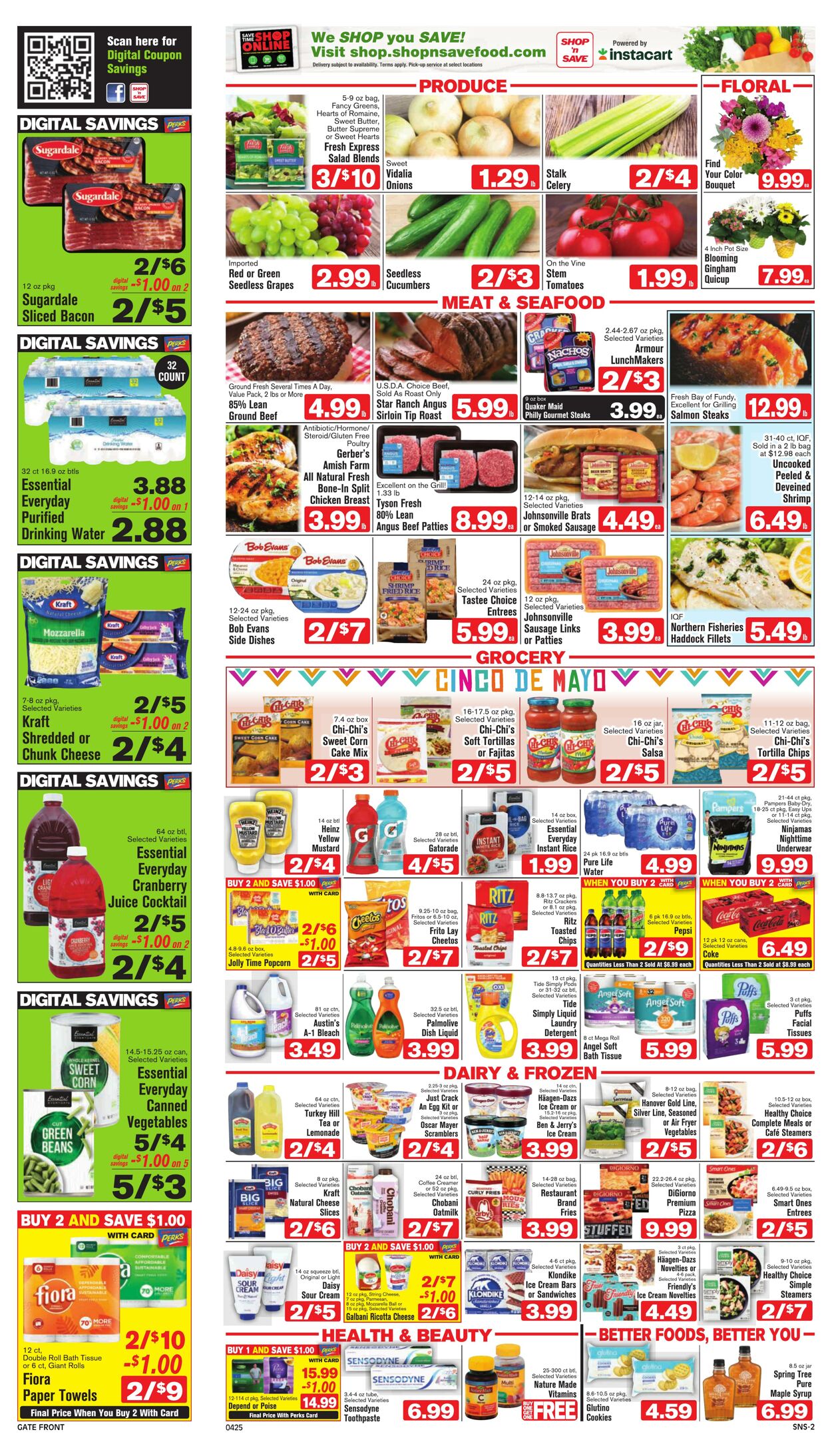 Weekly ad Shop'n Save 04/25/2024 - 05/01/2024