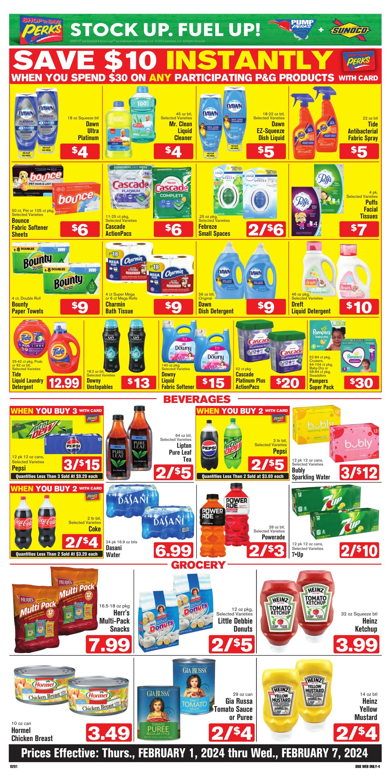 Weekly ad Shop'n Save 02/01/2024 - 02/07/2024