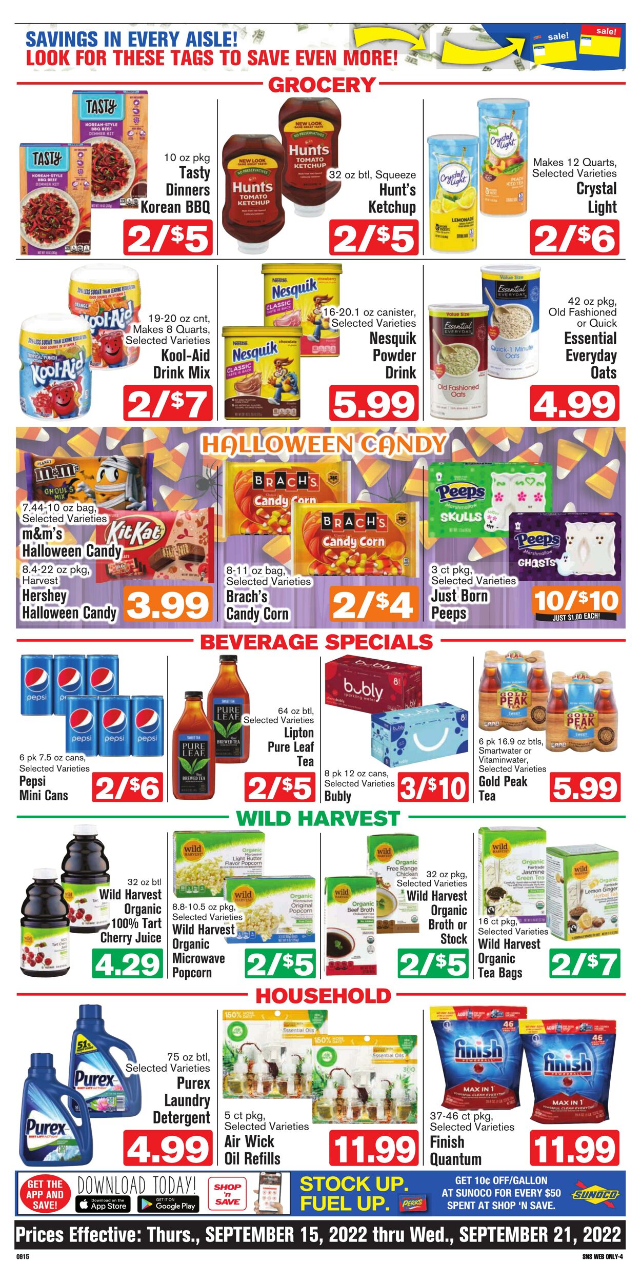 Weekly ad Shop'n Save 09/15/2022 - 09/21/2022