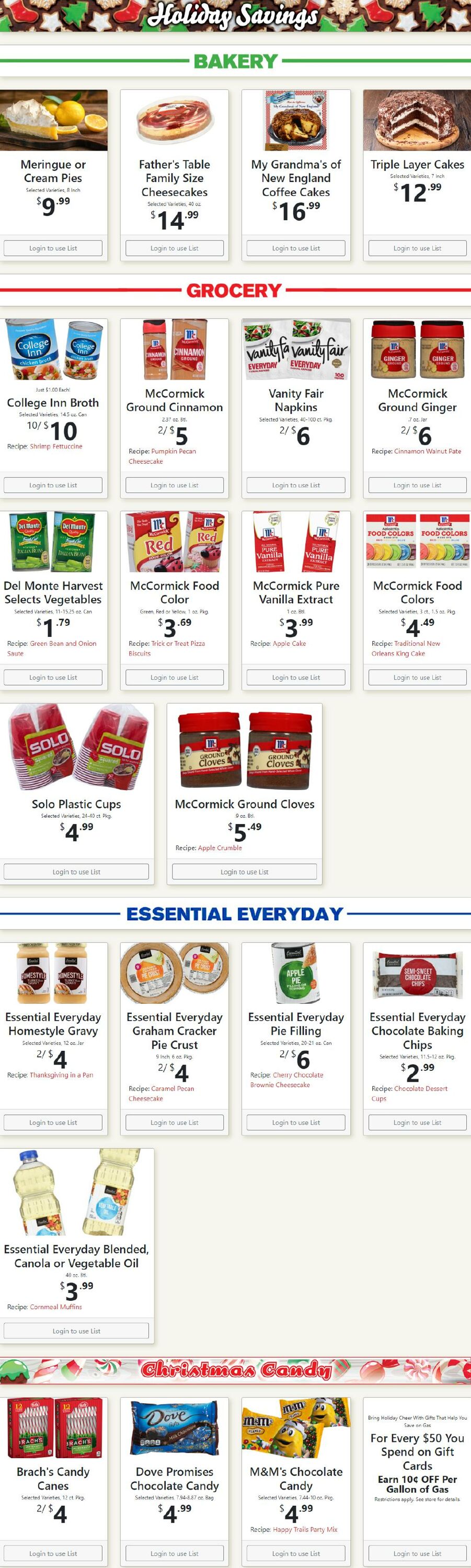 Weekly ad Shop'n Save 12/12/2024 - 12/18/2024