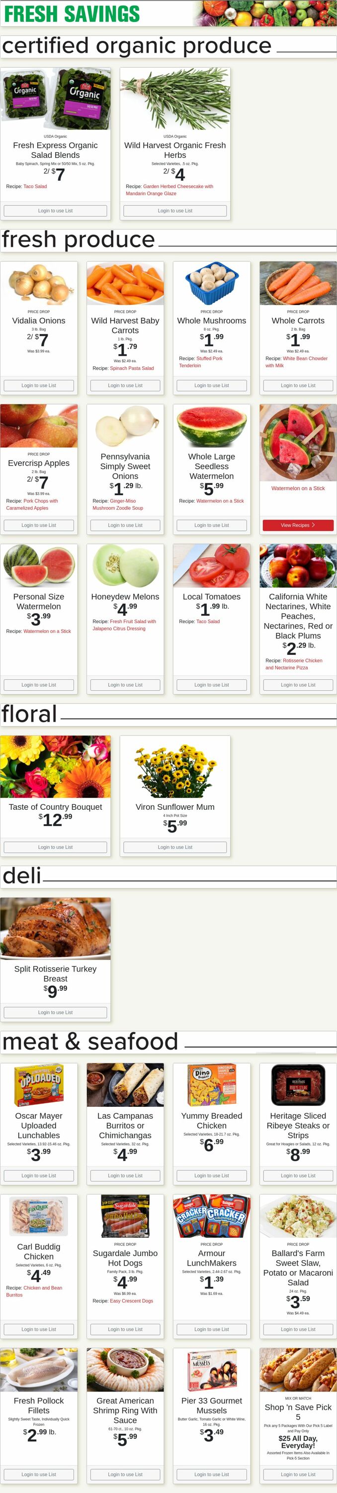 Weekly ad Shop'n Save 08/18/2025 - 08/24/2025