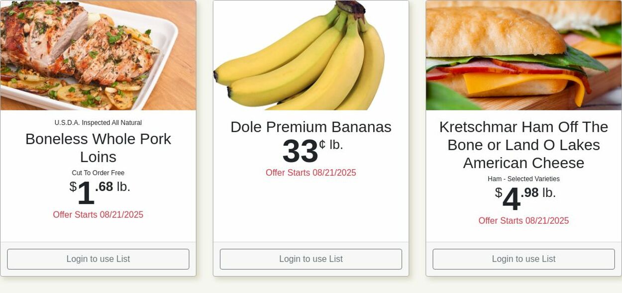 Weekly ad Shop'n Save 08/18/2025 - 08/24/2025