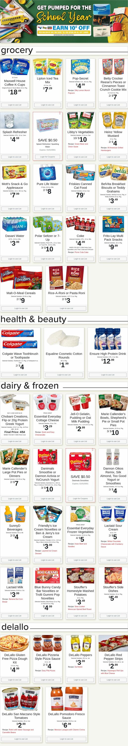 Weekly ad Shop'n Save 08/18/2025 - 08/24/2025