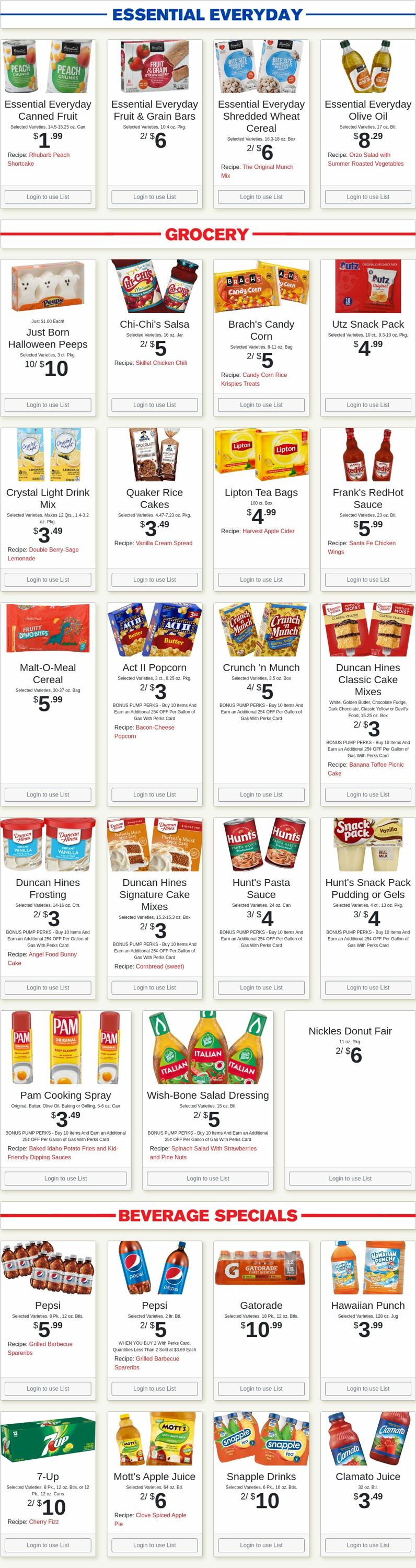 Weekly ad Shop'n Save 10/07/2024 - 10/13/2024