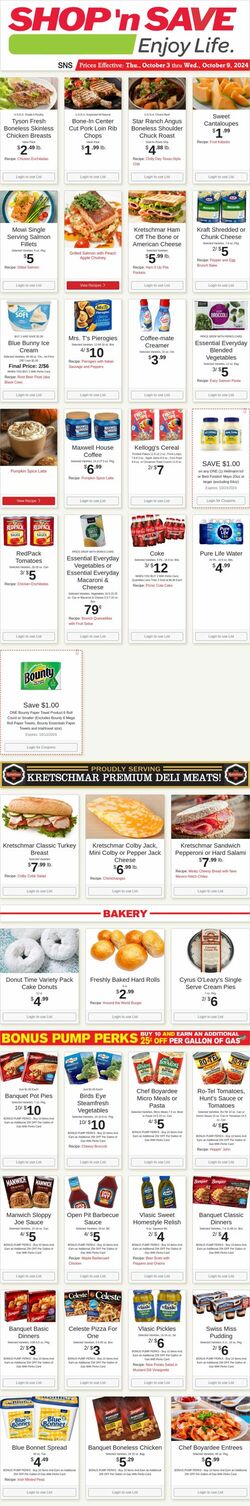 Weekly ad Shop'n Save 10/28/2024 - 11/03/2024