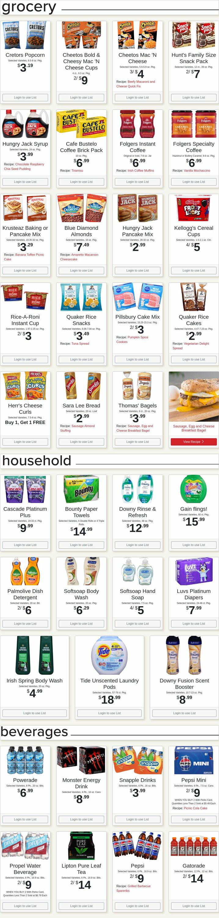 Weekly ad Shop'n Save 10/20/2025 - 10/26/2025