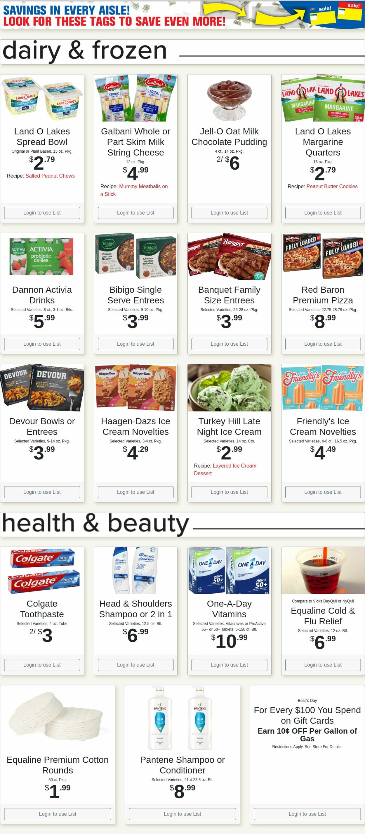 Weekly ad Shop'n Save 10/20/2025 - 10/26/2025