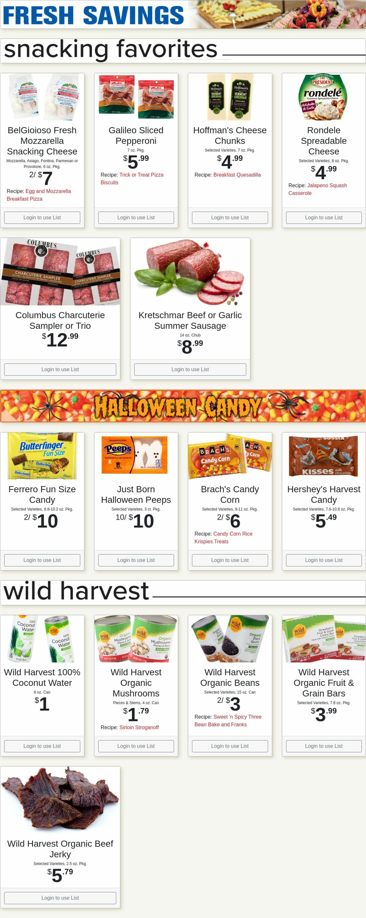 Weekly ad Shop'n Save 10/20/2025 - 10/26/2025
