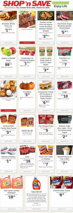 Weekly ad Shop'n Save 12/22/2025 - 12/28/2025