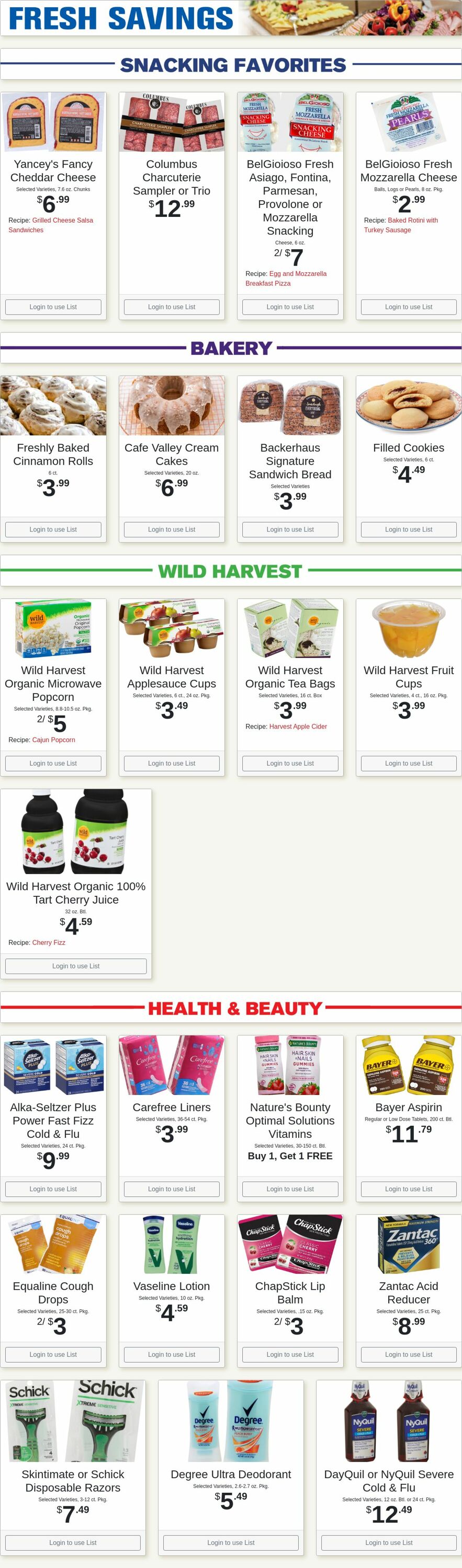 Weekly ad Shop'n Save 10/21/2024 - 10/27/2024