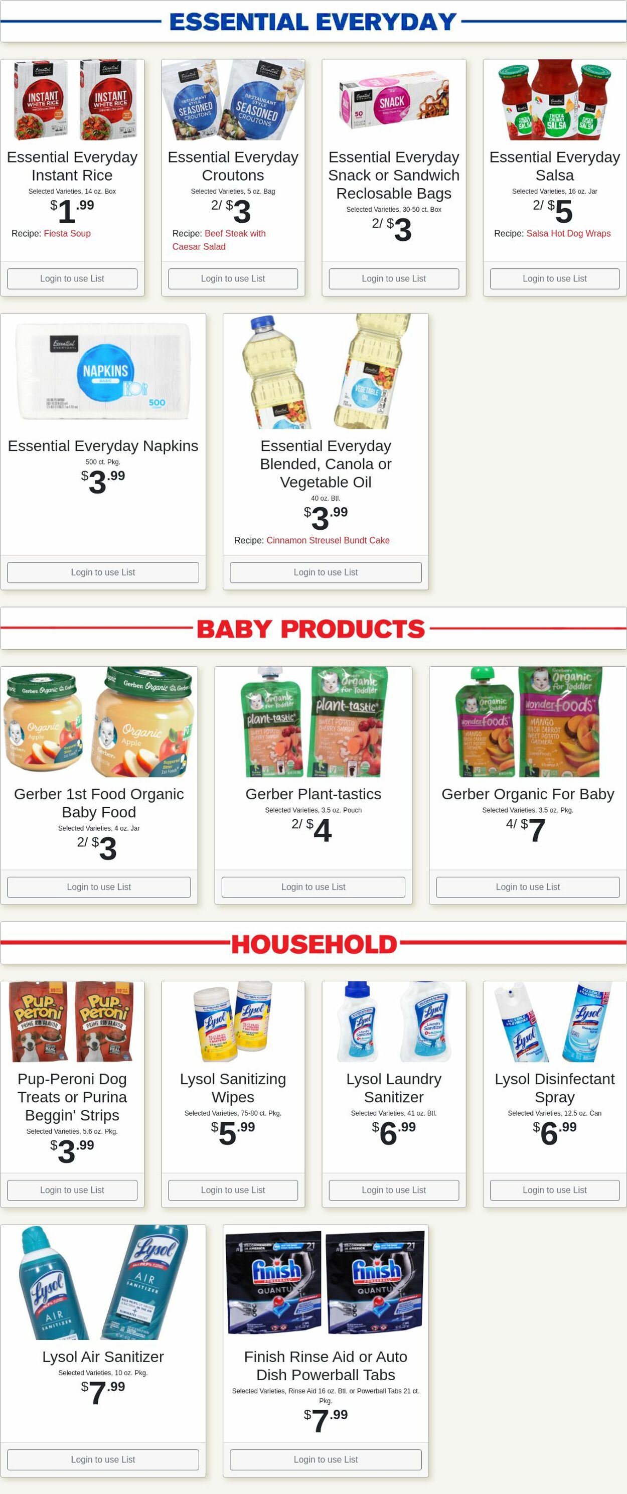 Weekly ad Shop'n Save 10/21/2024 - 10/27/2024