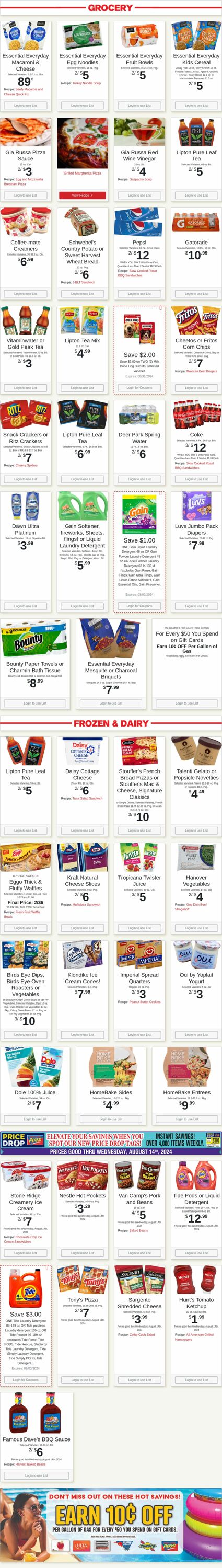 Weekly ad Shop'n Save 07/29/2024 - 08/04/2024