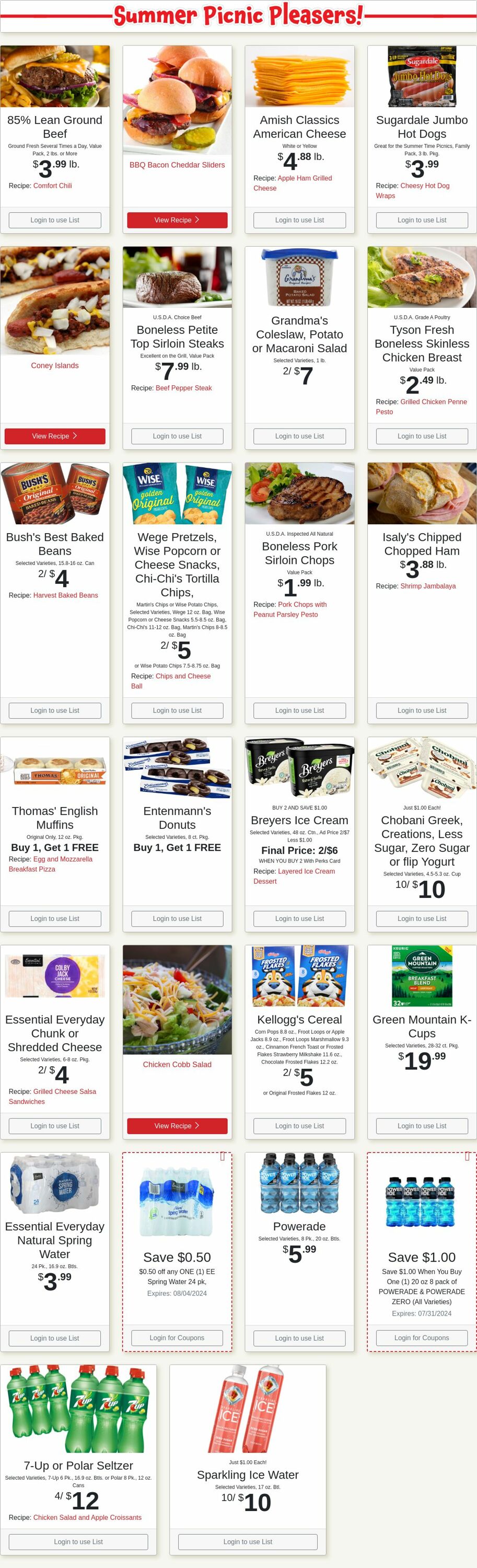 Weekly ad Shop'n Save 07/29/2024 - 08/04/2024