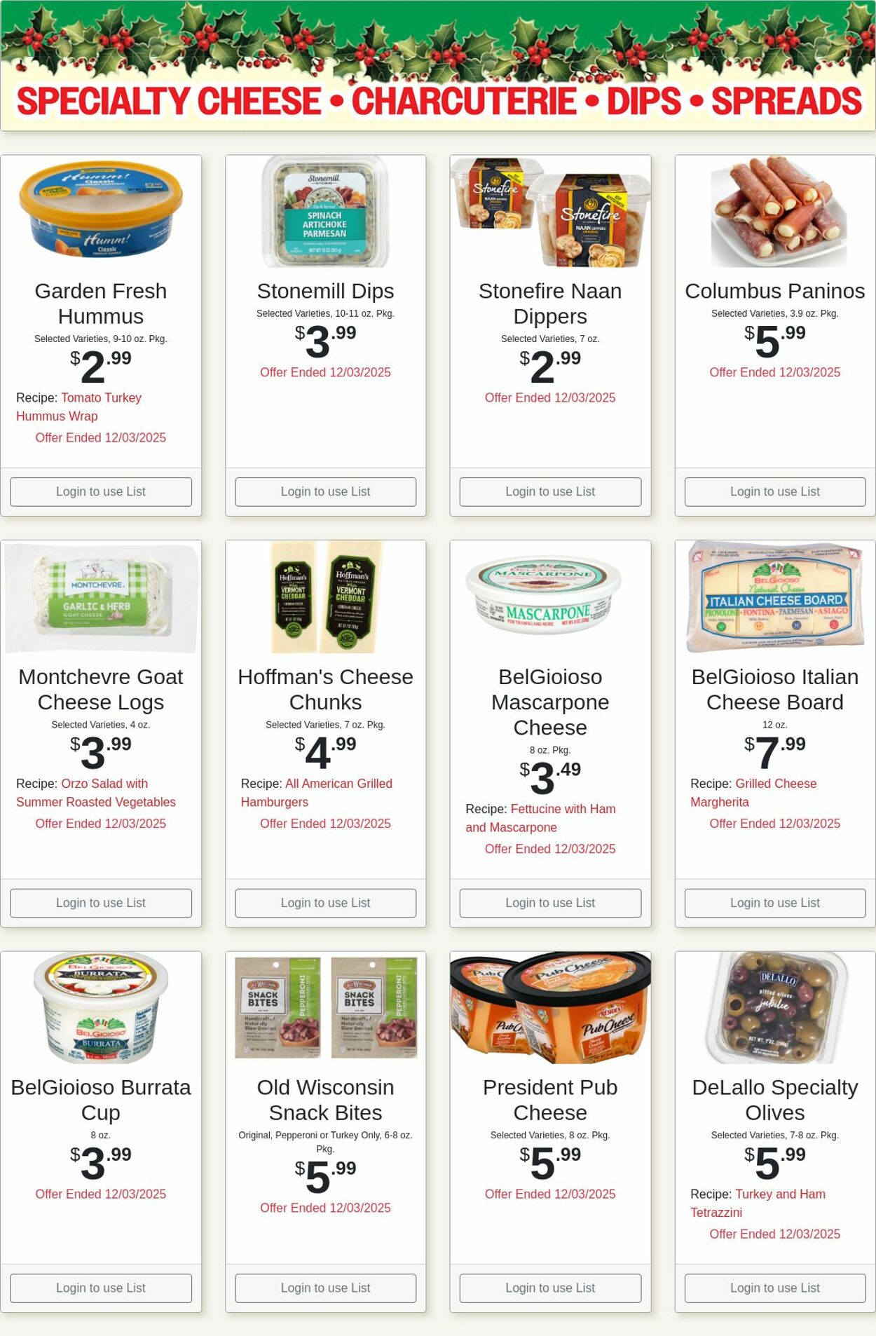 Weekly ad Shop'n Save 12/01/2025 - 12/07/2025