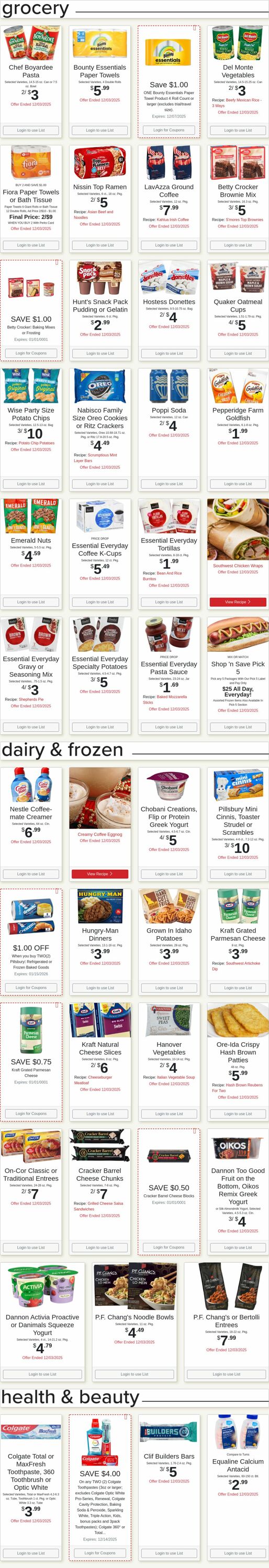 Weekly ad Shop'n Save 12/01/2025 - 12/07/2025