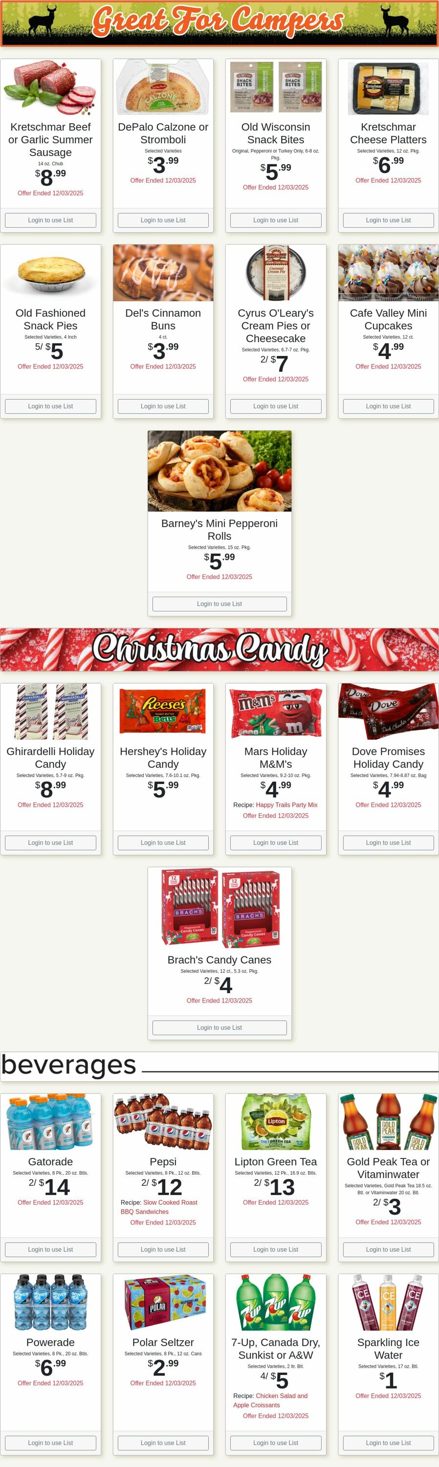 Weekly ad Shop'n Save 12/01/2025 - 12/07/2025