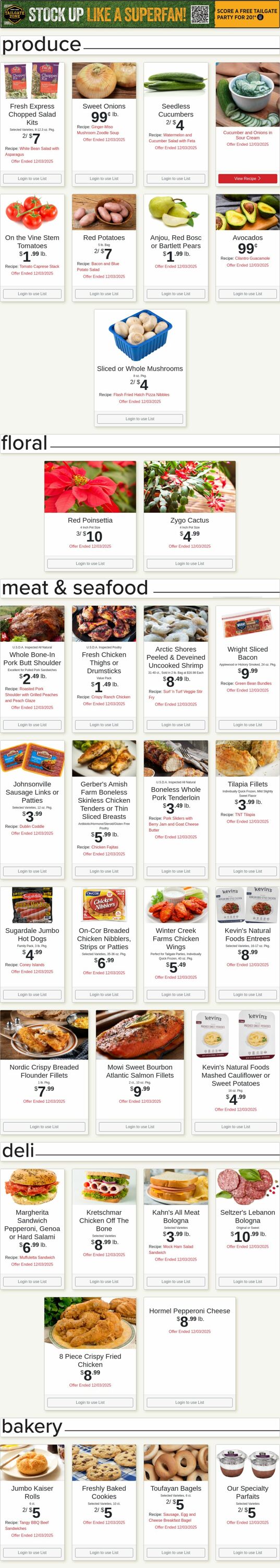 Weekly ad Shop'n Save 12/01/2025 - 12/07/2025