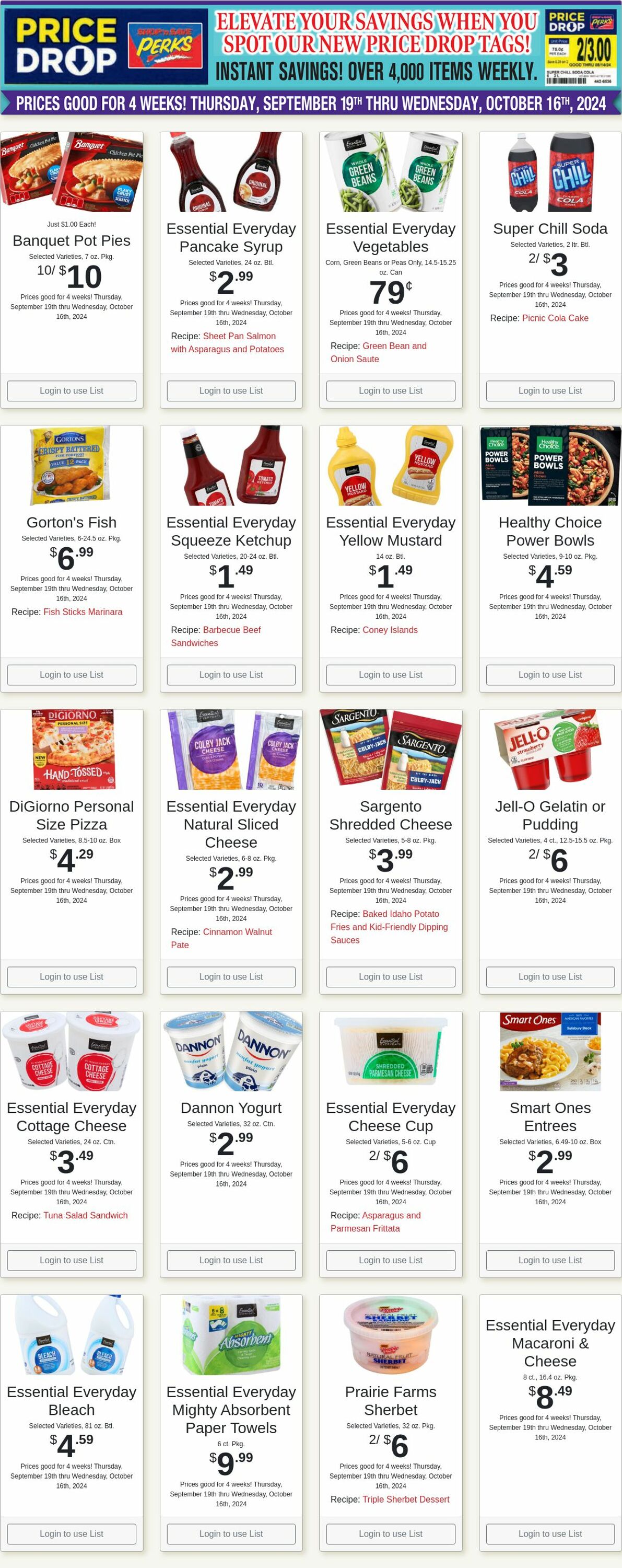 Weekly ad Shop'n Save 09/23/2024 - 09/29/2024