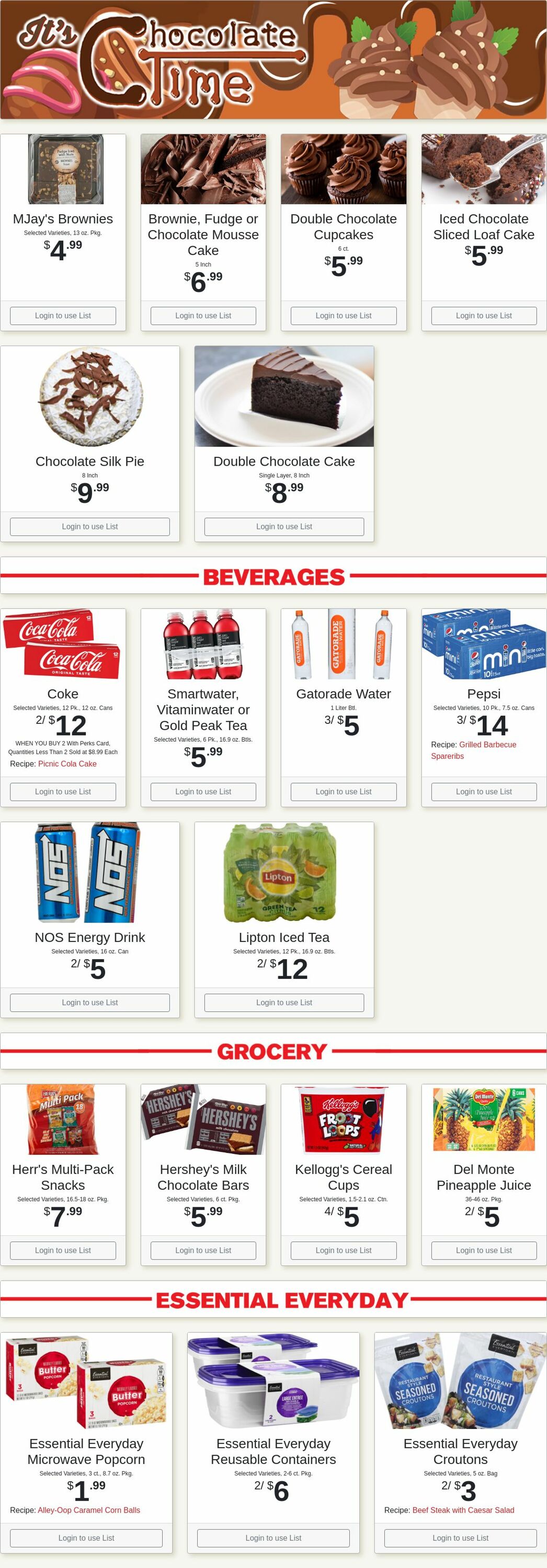 Weekly ad Shop'n Save 08/05/2024 - 08/11/2024