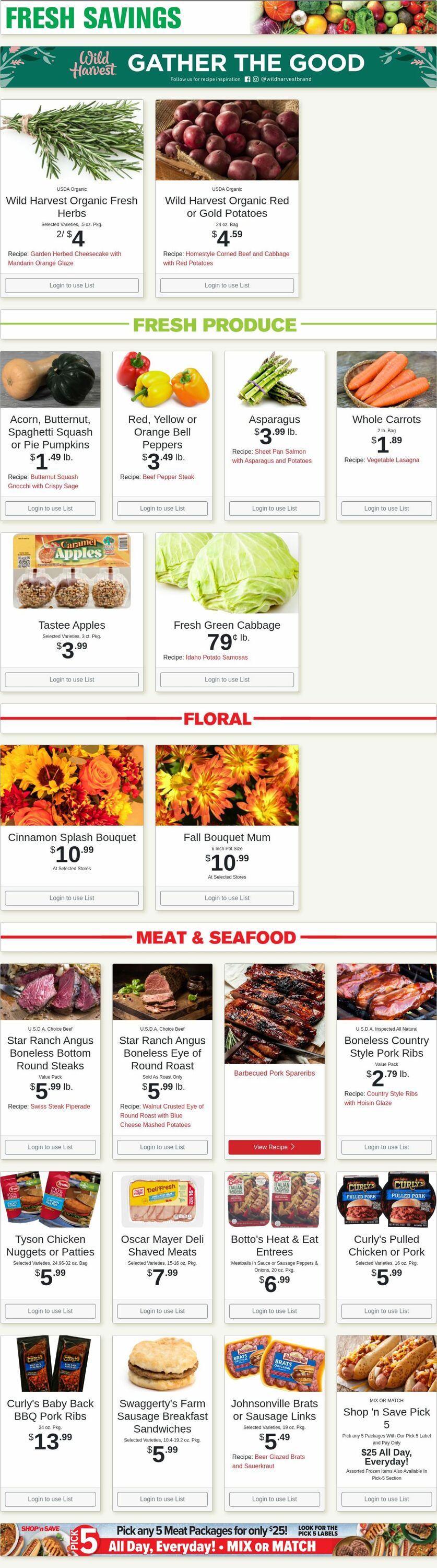 Weekly ad Shop'n Save 09/30/2024 - 10/06/2024