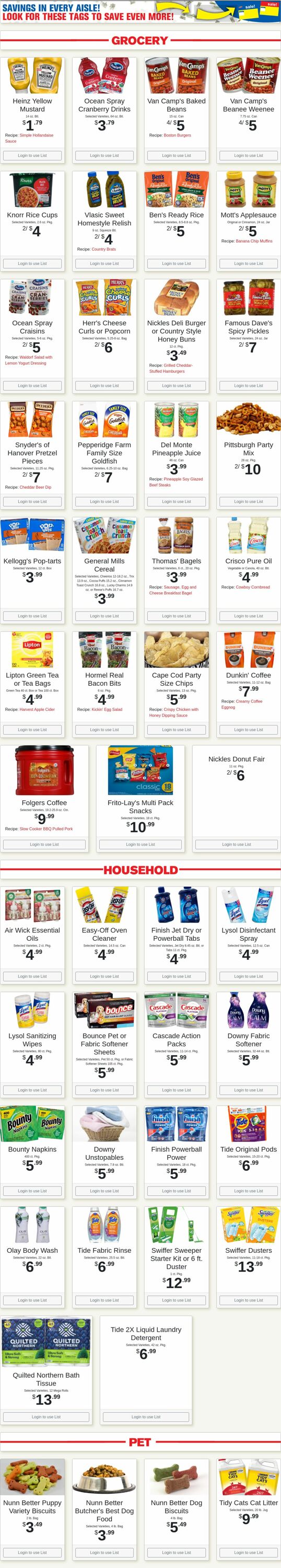 Weekly ad Shop'n Save 11/18/2024 - 11/24/2024