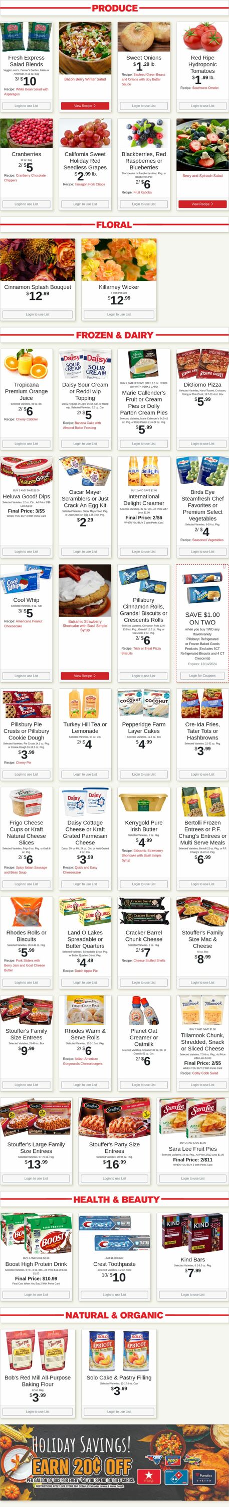 Weekly ad Shop'n Save 11/18/2024 - 11/24/2024