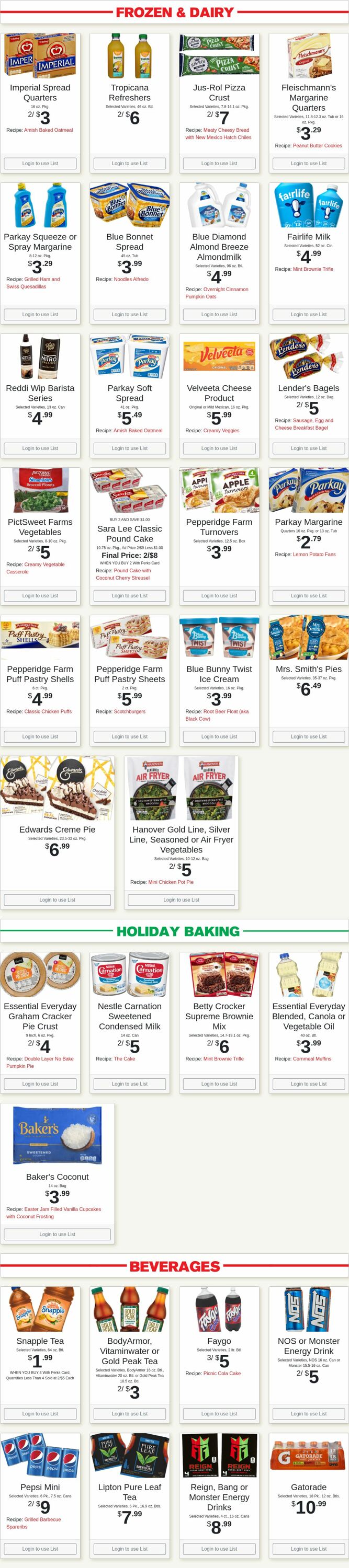 Weekly ad Shop'n Save 11/18/2024 - 11/24/2024