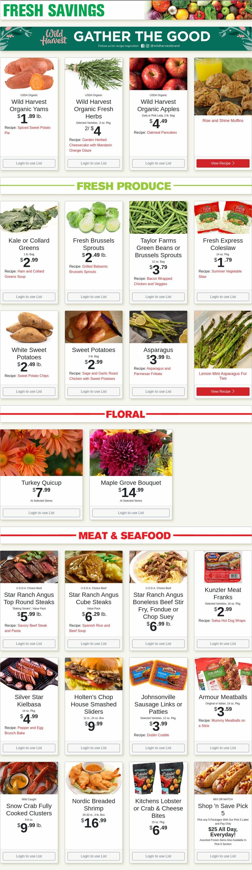 Weekly ad Shop'n Save 11/18/2024 - 11/24/2024