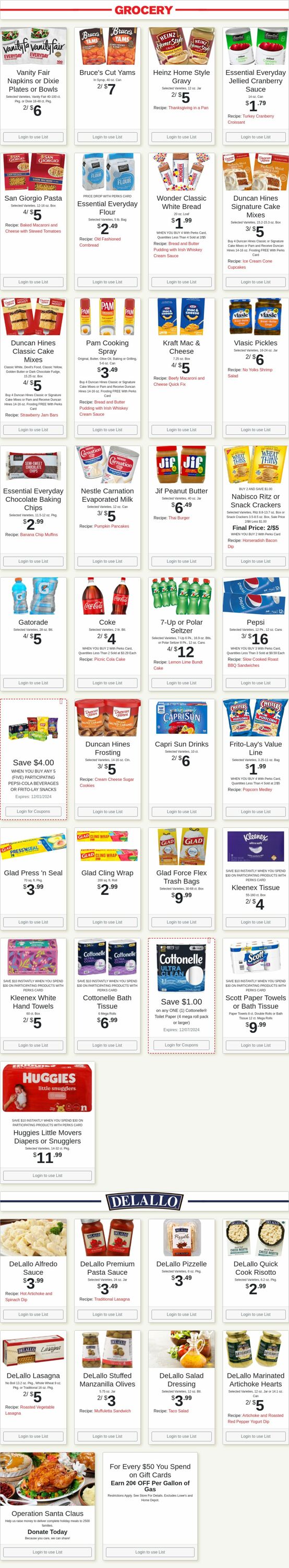 Weekly ad Shop'n Save 11/18/2024 - 11/24/2024