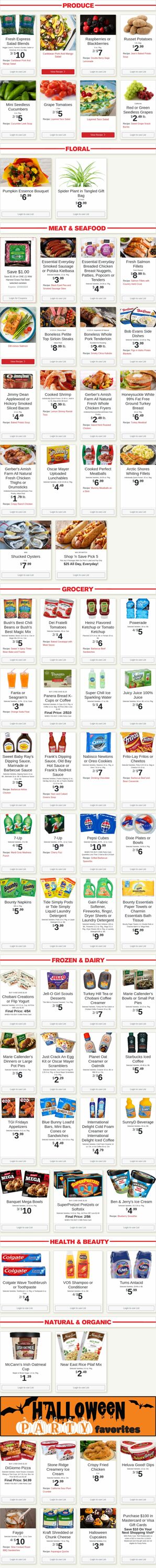 Weekly ad Shop'n Save 10/28/2024 - 11/03/2024