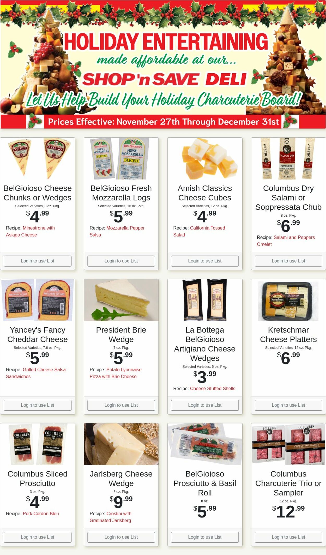 Weekly ad Shop'n Save 12/22/2025 - 12/28/2025
