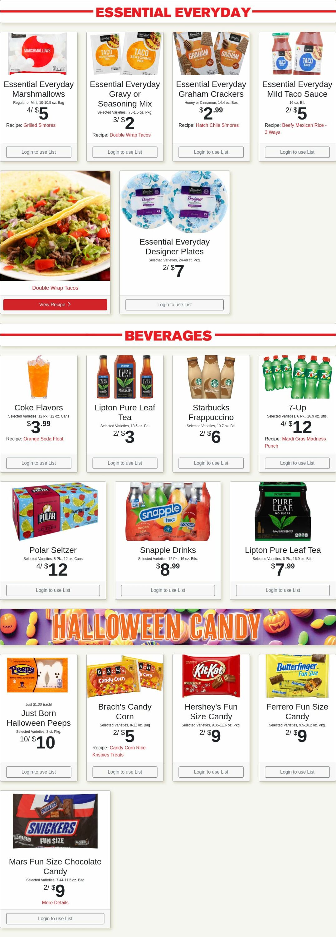 Weekly ad Shop'n Save 09/02/2024 - 09/08/2024