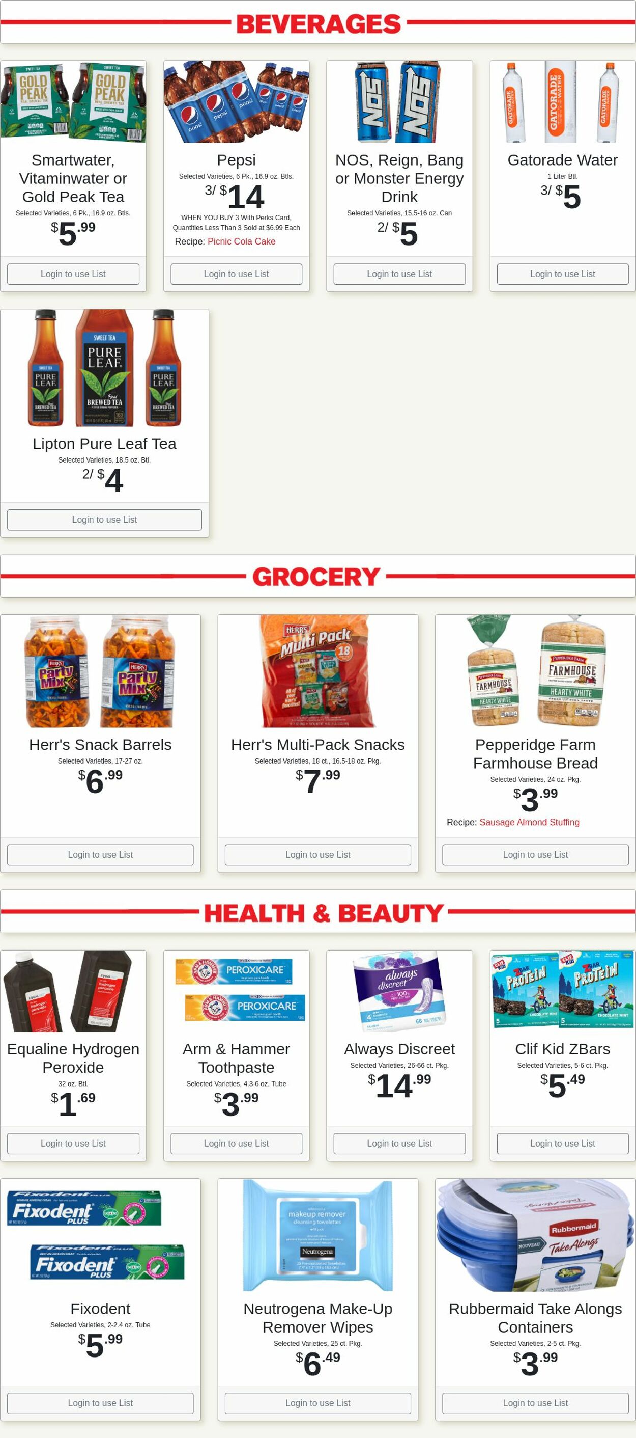 Weekly ad Shop'n Save 10/14/2024 - 10/20/2024