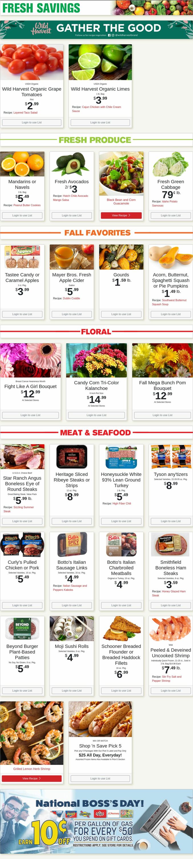 Weekly ad Shop'n Save 10/14/2024 - 10/20/2024