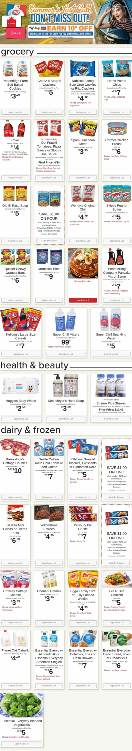 Weekly ad Shop'n Save 09/08/2025 - 09/14/2025