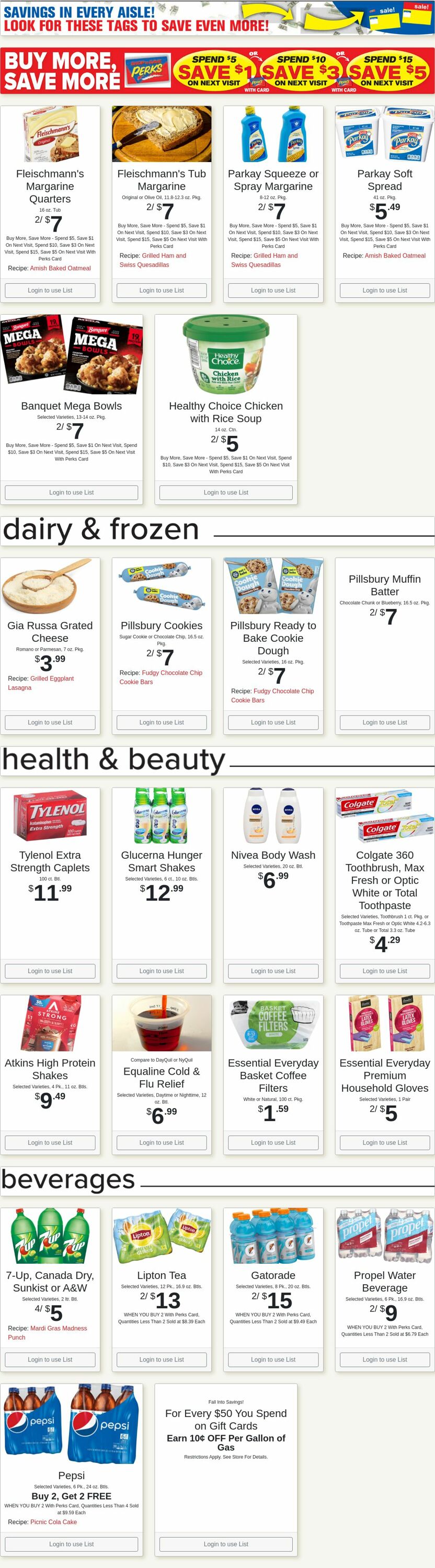 Weekly ad Shop'n Save 09/08/2025 - 09/14/2025